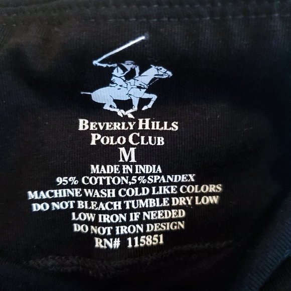 NEW Beverly Hills Polo Club Women's Leggings Full Length [Black/M] - Picture 4 of 10